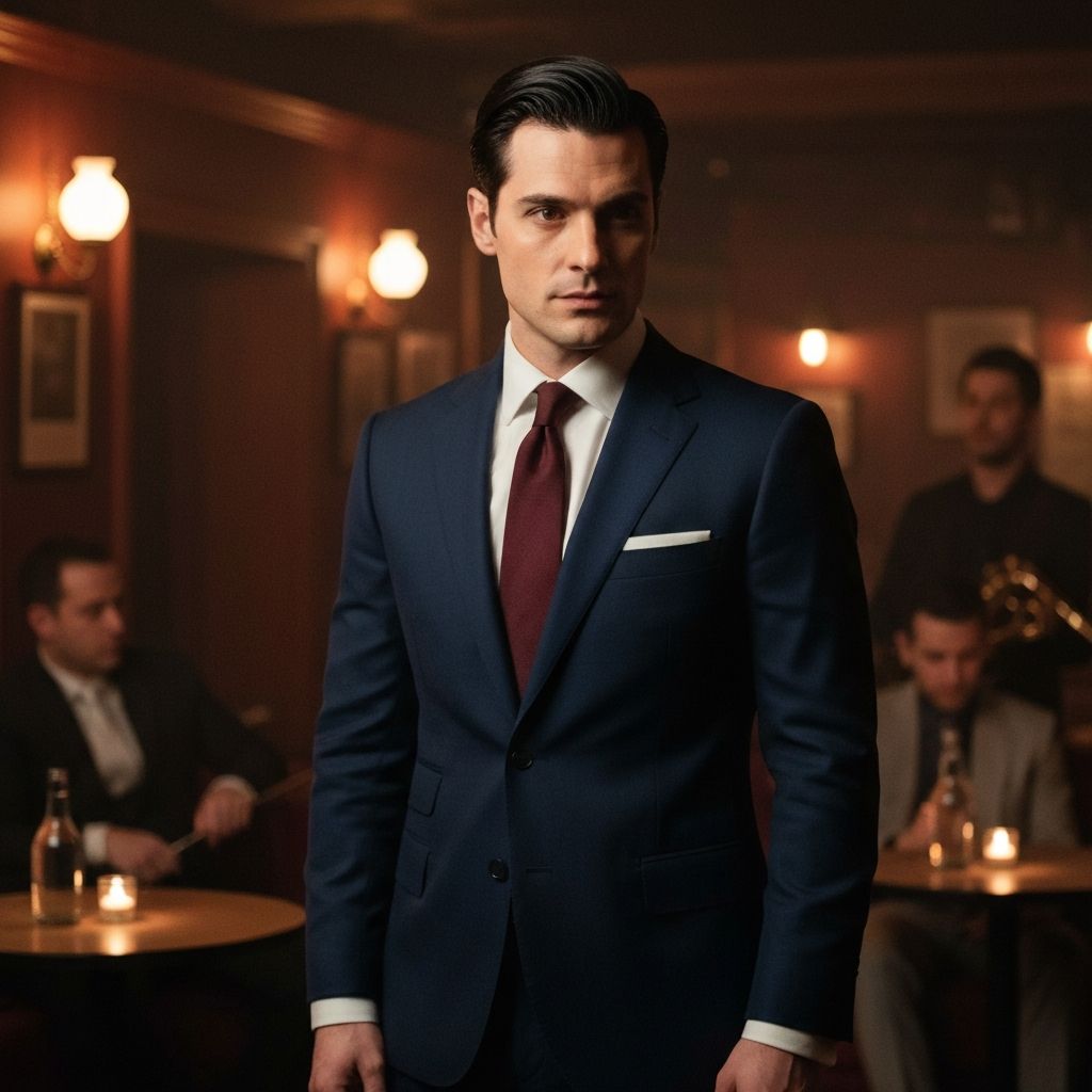 สูทผู้ชายคลาสสิก - 1