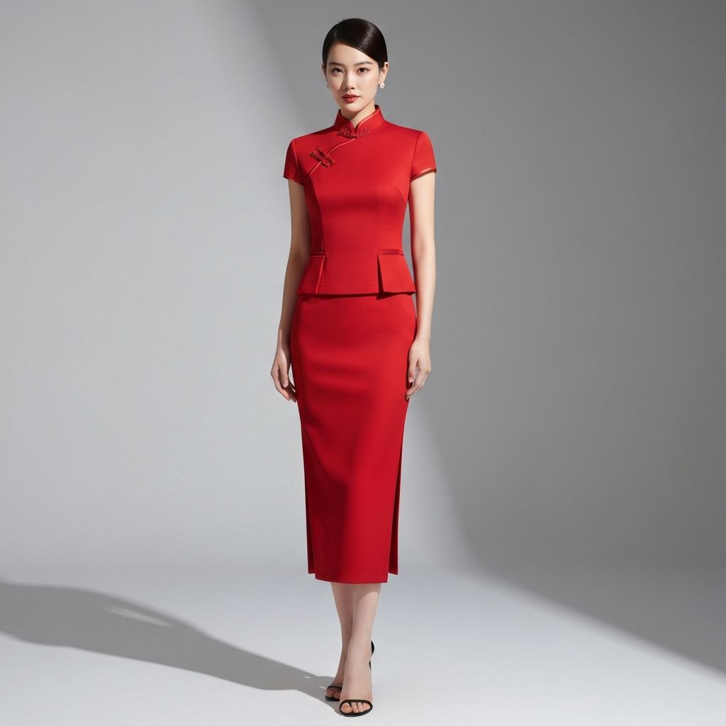 ชุดกี่เพ้าโมเดิร์น - 1