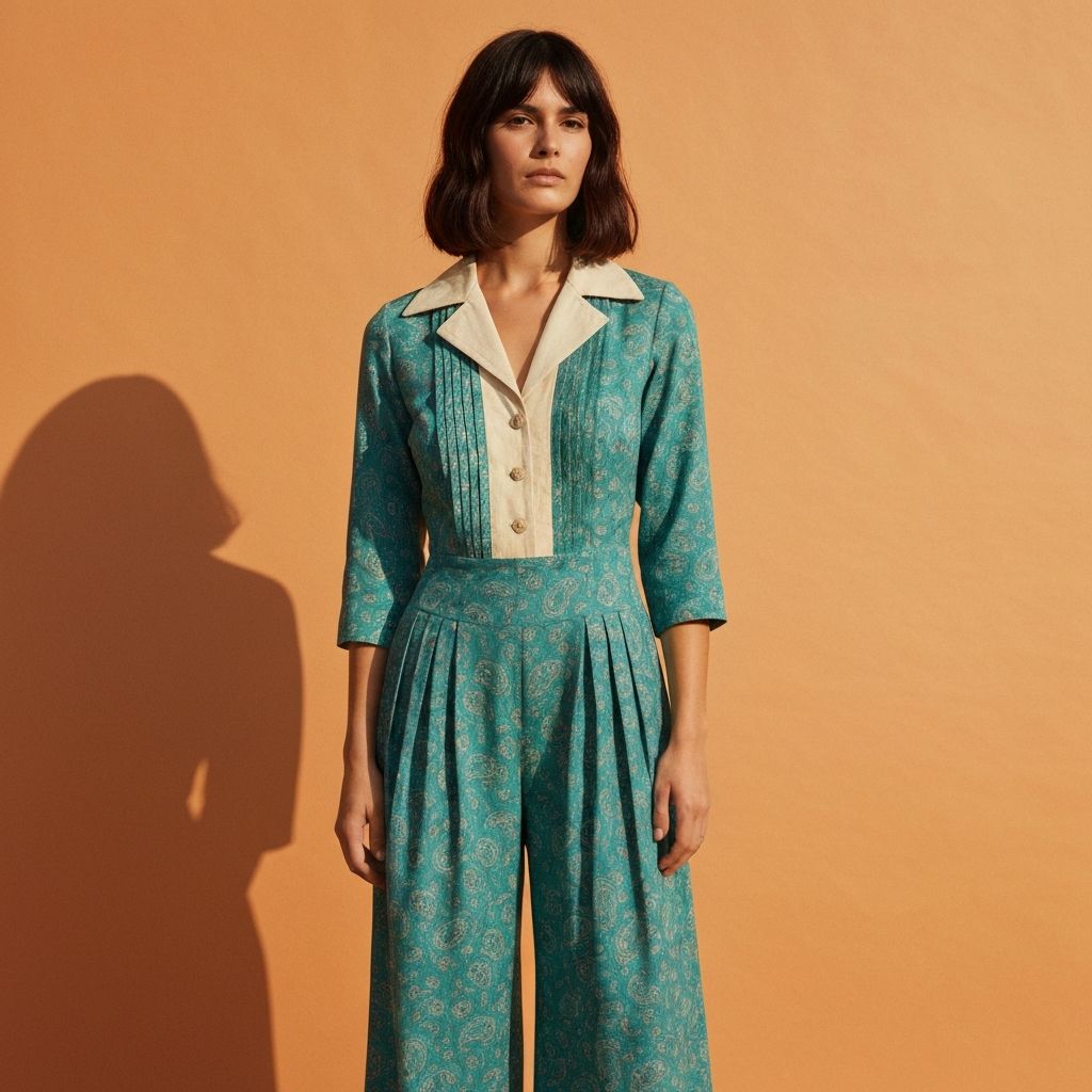 ชุดจั๊มสูทย้อนยุค 70s - 1