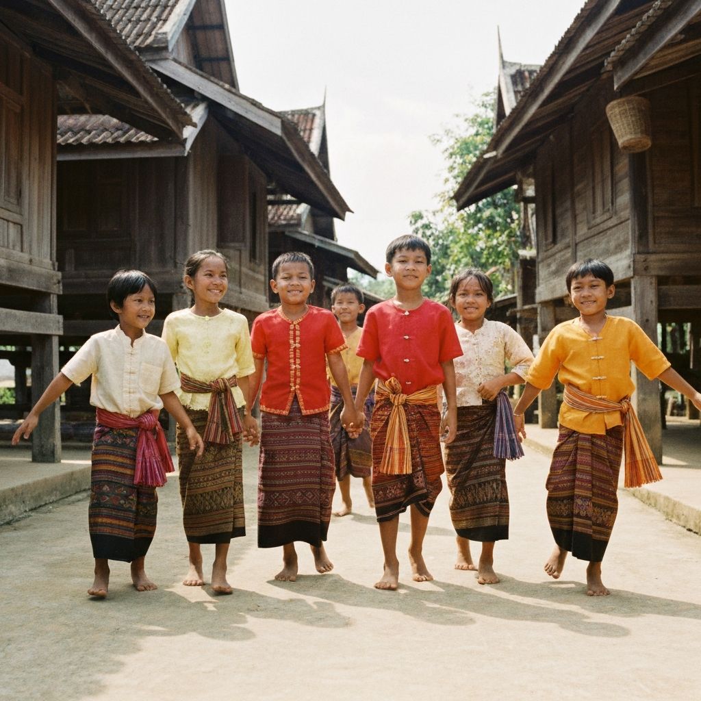 ชุดไทยเด็ก - 1